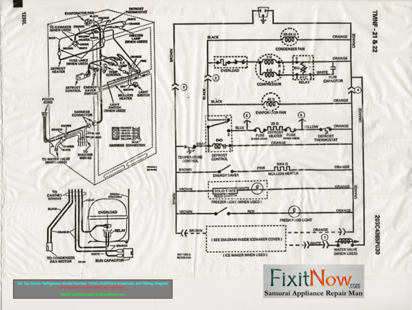 electrical diagram for kenmore refrigerator ~ Circuit Diagrams 3 phase ac compressor wiring diagram 