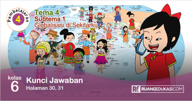 Kunci Jawaban Buku Tema 4 Kelas 6 Halaman 9 Kanal Jabar