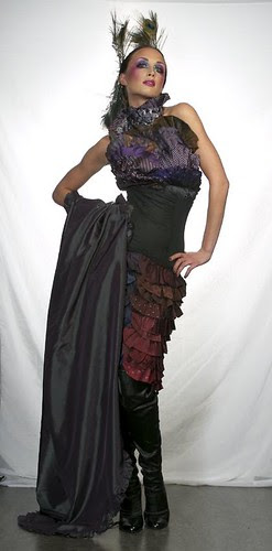 My first Fashion Show dresses - Trashion
