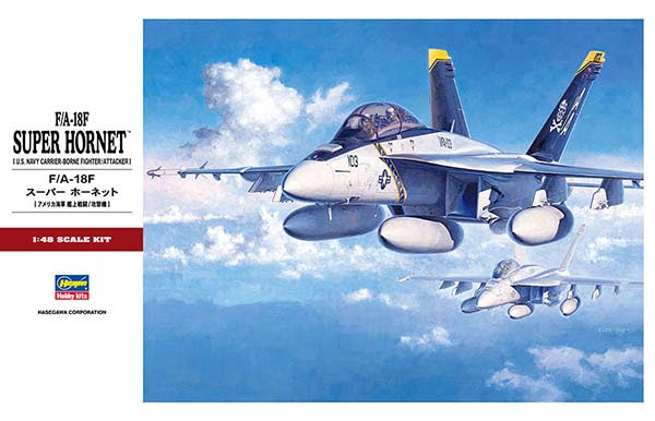 Hasegawa 1/48 F/A-18F SUPER HORNET (PT38) English Color Guide & Paint Conversion Chart