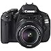 Canon EOS 600D SLR-Digitalkamera (18 Megapixel, 7,6 cm (3 Zoll) schwenkbares Display, Full HD) Double-Zoom-Kit inkl. EF-S 18-55 IS II + EF-S 55-250 IS
