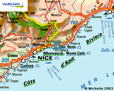 31 San Remo Italy Map - Maps Database Source