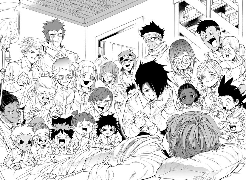Anime Coloring Pages The Promised Neverland   Coloring and Drawing