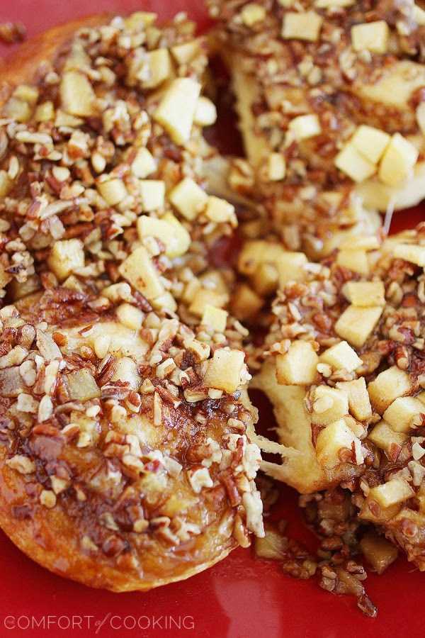 Easy Apple Pecan Sticky Buns + Big News! Easy Apple Pecan Sticky Buns + Big News!
