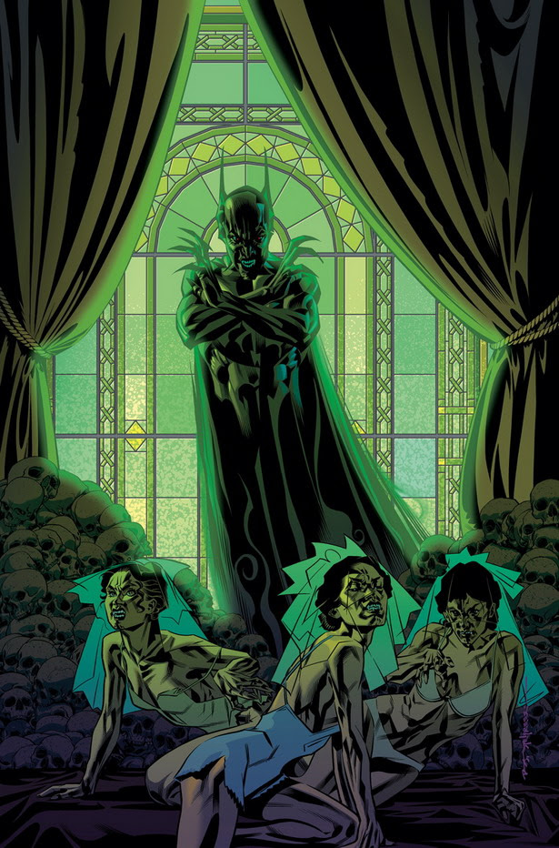 Bruce mas señor de la noche que nunca en la portada de BATMAN nº35 por Brian Stelfreeze Bruce mas señor de la noche que nunca en la portada de BATMAN nº35 por Brian Stelfreeze