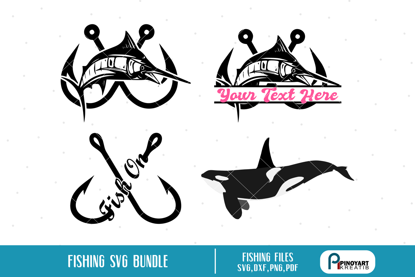 Svg Files Fishing In Heaven Svg
