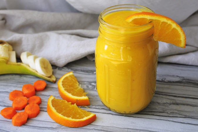 All things Coconut - 25 Yummy Coconut Recipes you need to try - Ioanna's Notebook This vegan and gluten free smoothie is full of carrots and oranges that mix with a little other fruit and coconut butter to make a delicious and vibrant nutrient rich drink packed with vitamin C, beta carotene and fiber!