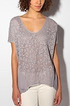 Silence & Noise Seam Detail Tee
