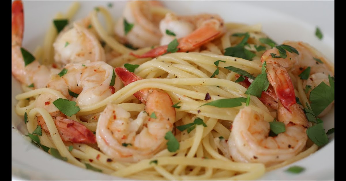 Shrimp Scampi Pasta With White Wine Sauce : Shrimp Scampi With Linguini ...