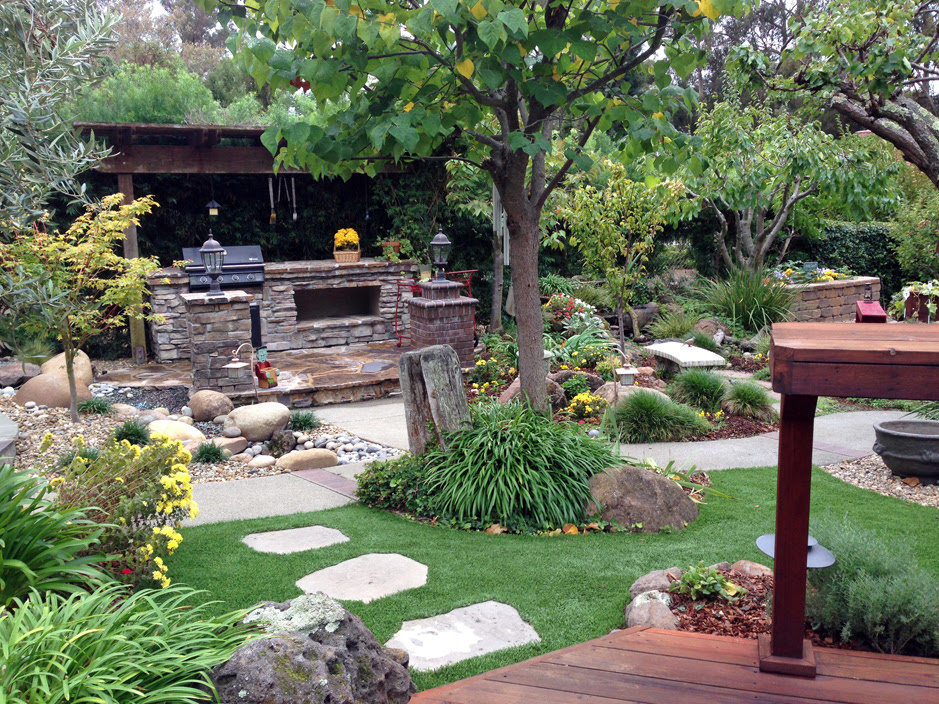 Turf Grass New Cuyama California Lawn And Landscape Backyard Makeover