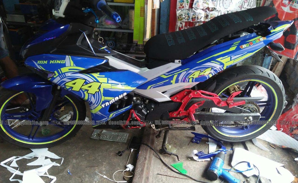 Cutting Sticker Motor Mx King 150 - Gambar-Gambar Stiker