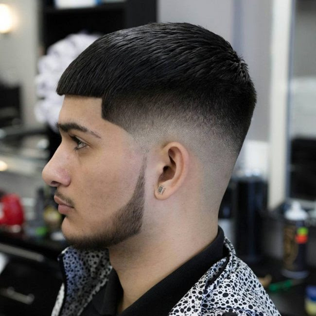 Mid Fade Haircut Mexican Hairstyles For Boys