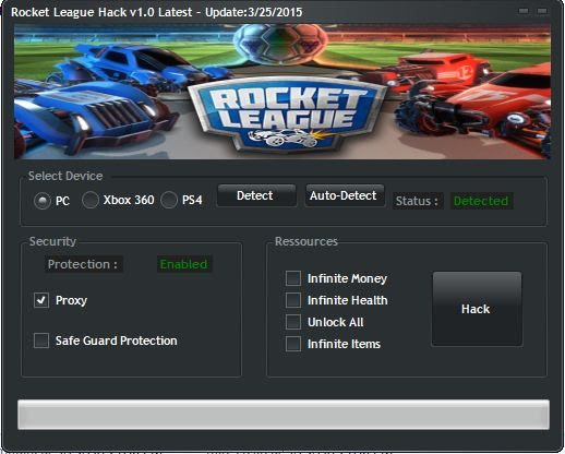 Download The Latest MMORPG Cheats For Free Rocket League Hack v1.0