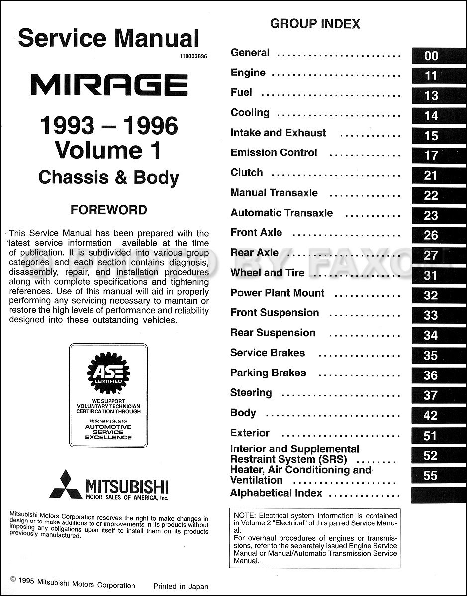 2001 Mitsubishi Mirage Stereo Wiring Diagram