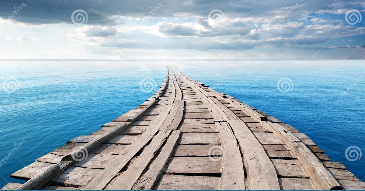 Bridge In The Ocean | Desktop Wallpapers
