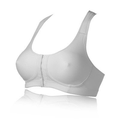 Pure Lime High Impact Sports Bra - 34D - White | athletic bras