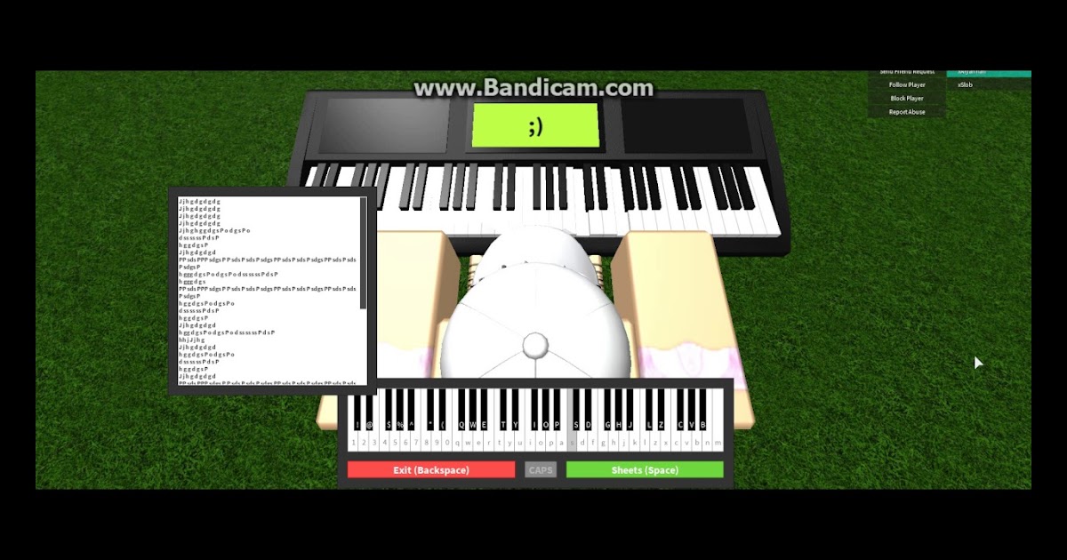 Roblox Keyboard Piano Sheets 7 Years Old