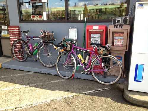 Bikes at the Oregon City open control