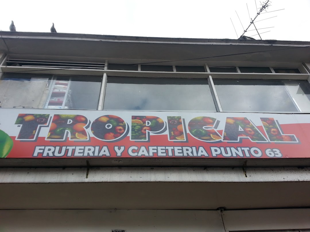 tropical frutería y cafetería punto 63