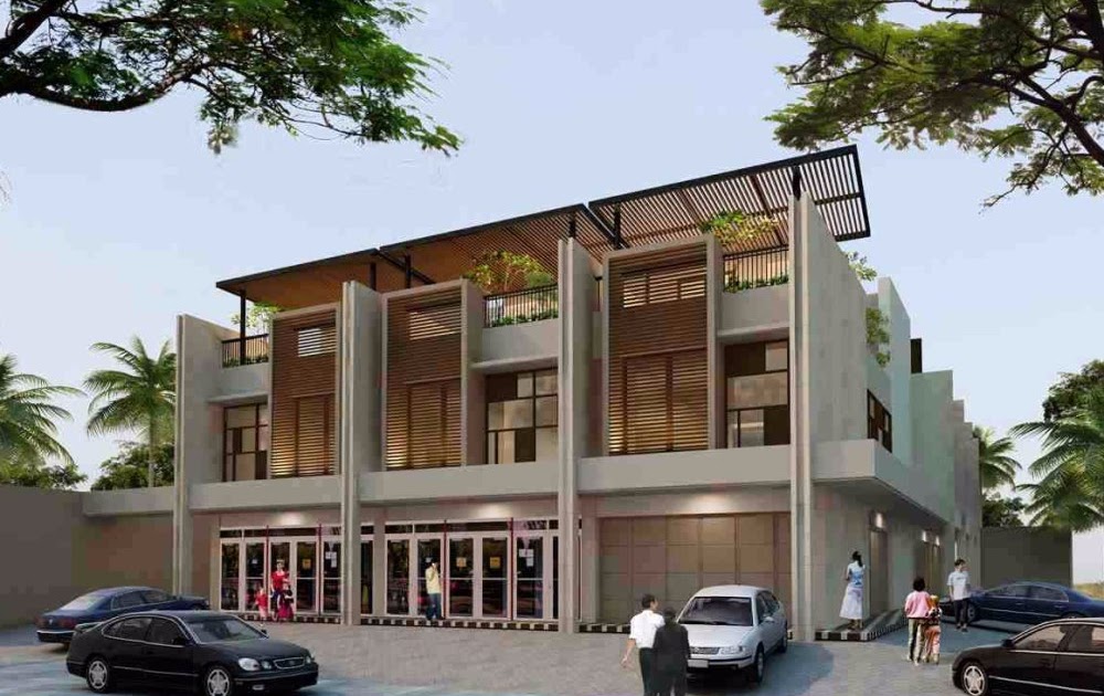 Desain Rumah Tinggal Sekaligus Tempat Usaha - Sekitar Rumah