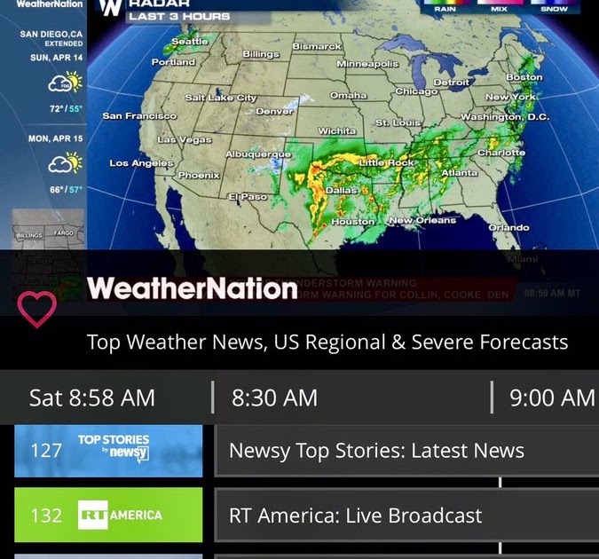 Pluto Tv Weather Channel : Freecast Welcomes Web Video ...
