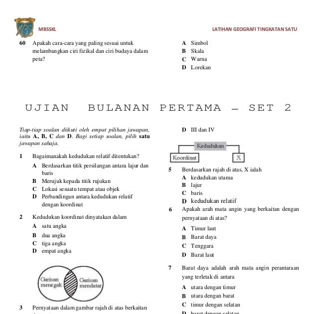 Soalan Geografi Tingkatan 2 Bab 5 - Kuora r