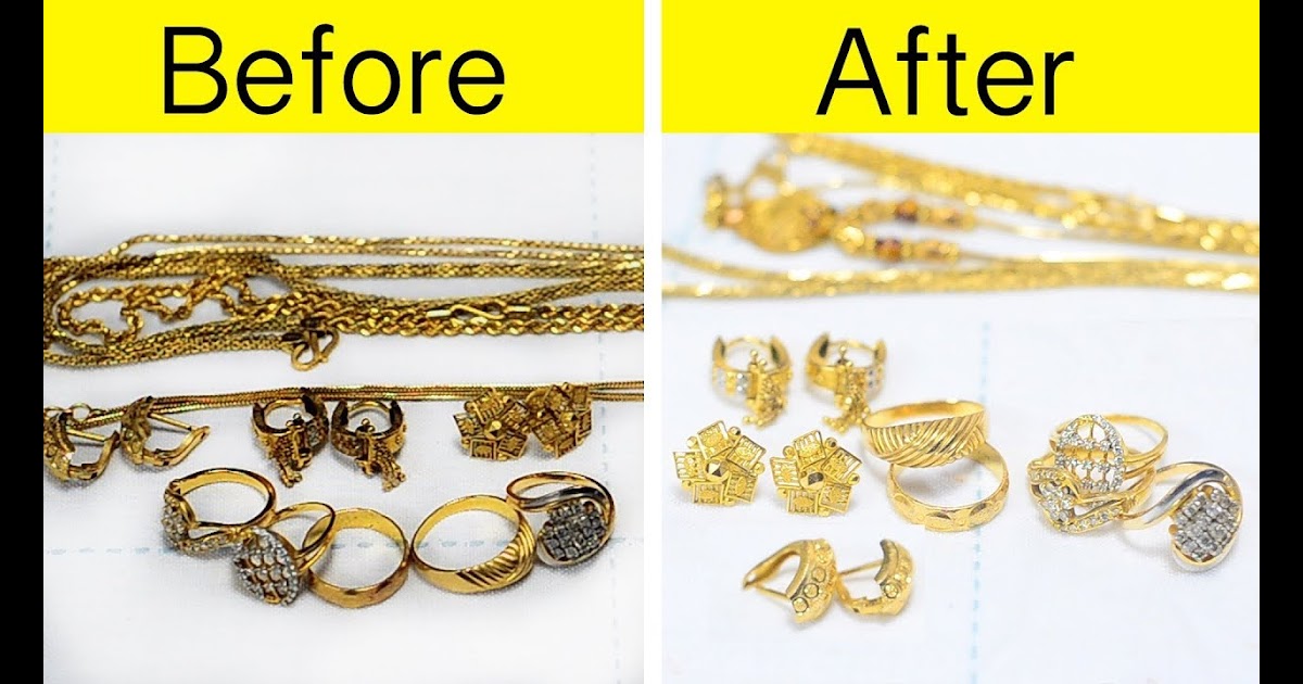 How To Clean Tarnished Gold Filled Jewelry - Jewelry Star A Tarnished Ring On A Tarnished Chain