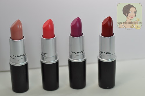 Shop MAC, Cook MAC Lipsticks Swatches and Review - The Shades Of U