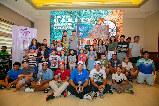 Rock & Roll: Oakley hosts 6th Golf Cup  in support of The Junior Golfers League