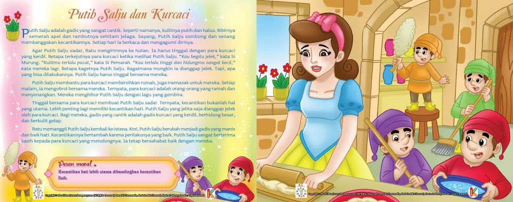 Cerita Putri Salju Dalam Bahasa Inggris
