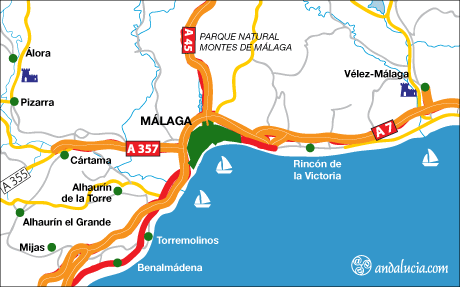 Karta Malaga | Karta