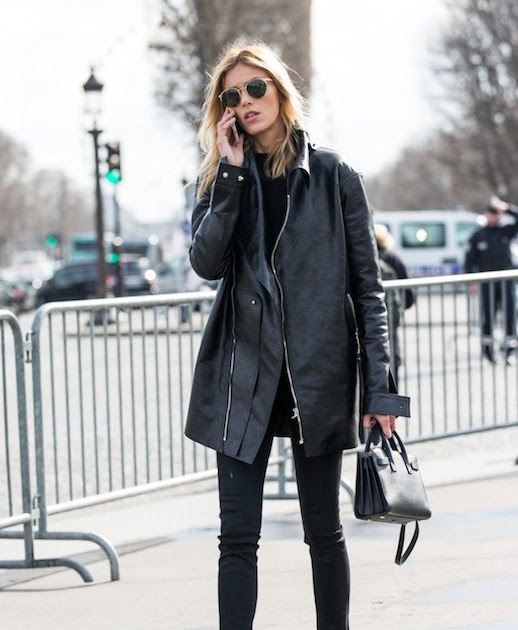 Le Fashion: Model-Off-Duty: Get Anja Rubik's Leopard Print Boot Look