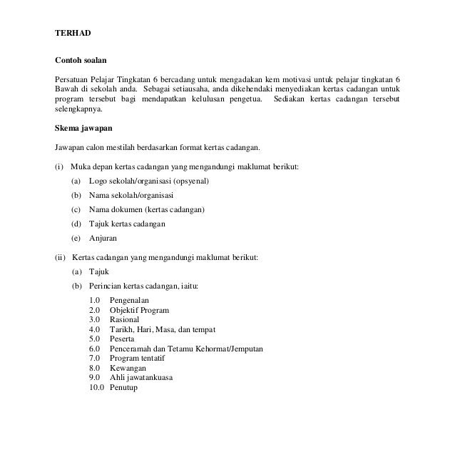 Contoh Soalan Bm Tingkatan 2 Format Pt3 - Kuora t