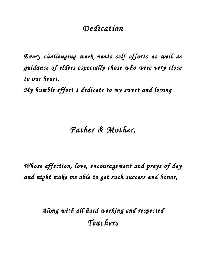 Phd Thesis Dedication Quotes - Thesis Title Ideas for College