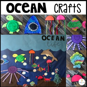 Ocean Arts And Crafts For Preschoolers : 15 Easy And Engaging Ocean