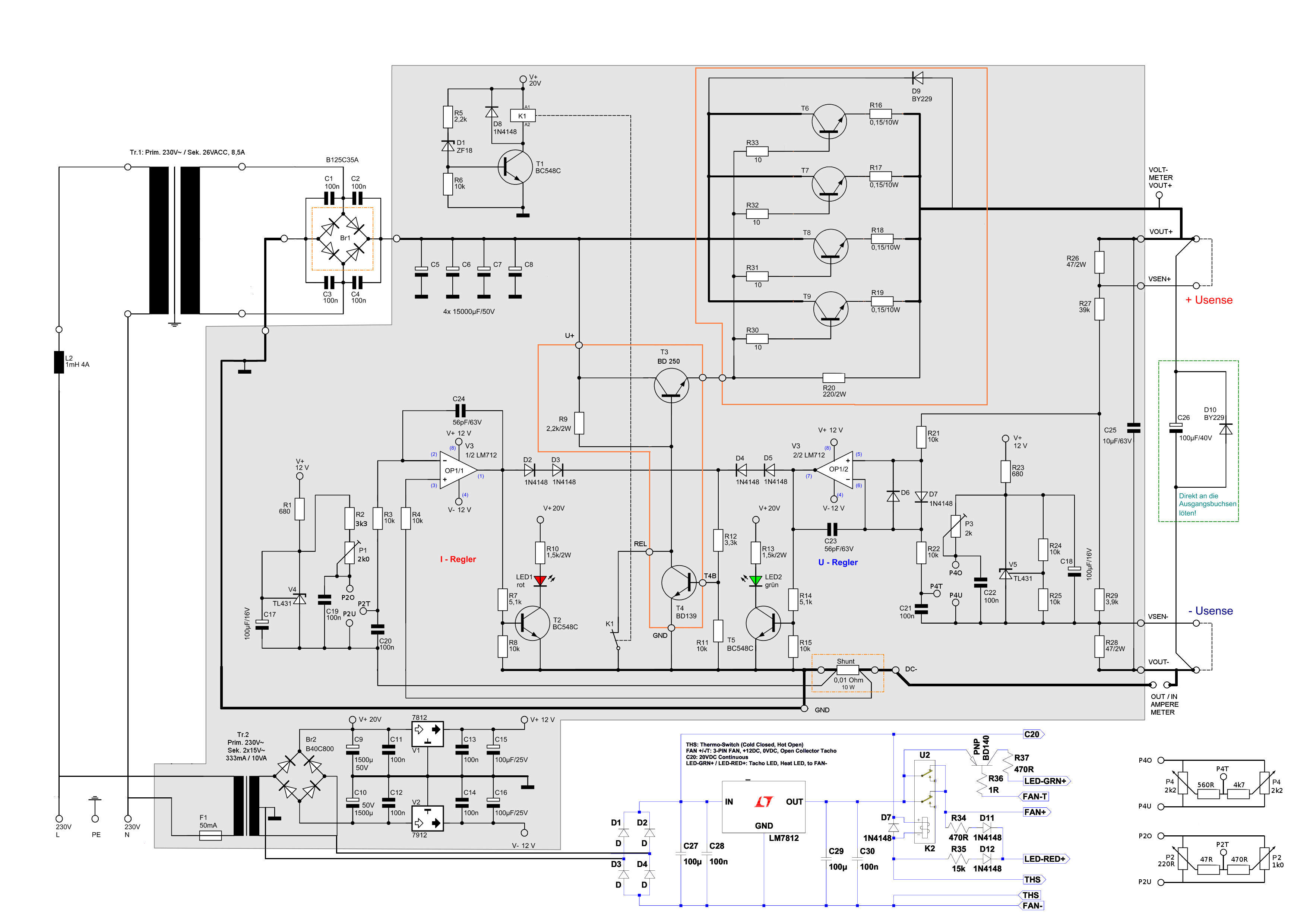 21 Lovely Regulated Power Supply Circuit Diagram