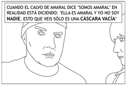 El calvo de Amaral no existe