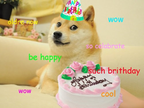 Belated Birthday Meme Dog