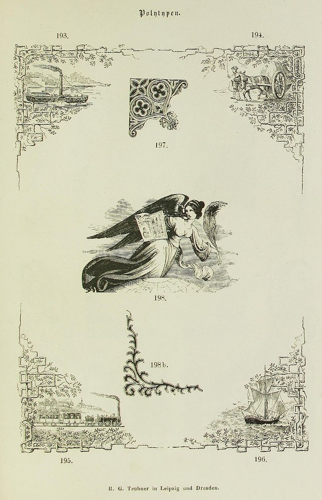 Schrift- und Polytypen-Proben BG Teubner, 1846 i
