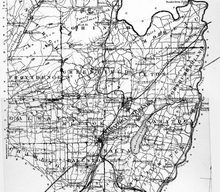 Saratoga County Map
