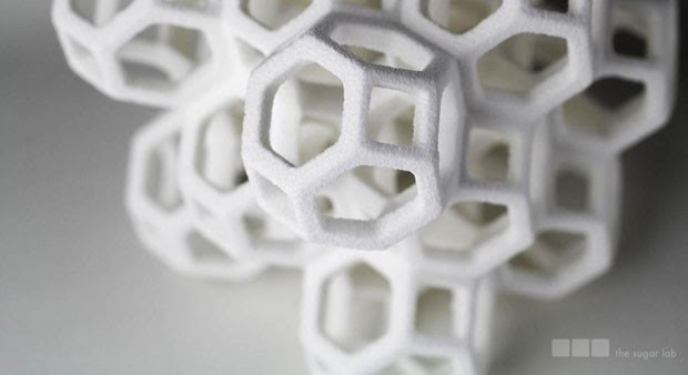 Empresa usa impressora 3D para criar objetos feitos de açúcar (Foto: Divulgação/The Sugar Lab)