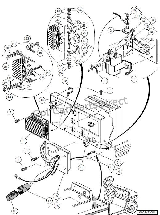 Club Car 48 Volt Wiring Diagram - General Wiring Diagram