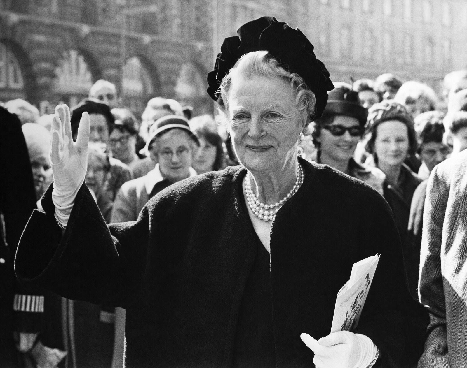 Lady Churchill in April 1965