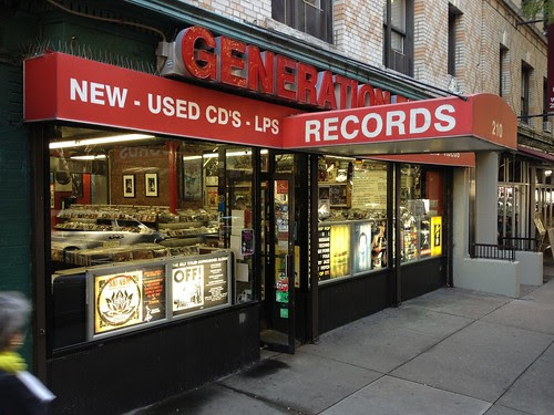 Record Store Visit: Generation Records - New York, NY - 11/21/12 by Tim PopKid