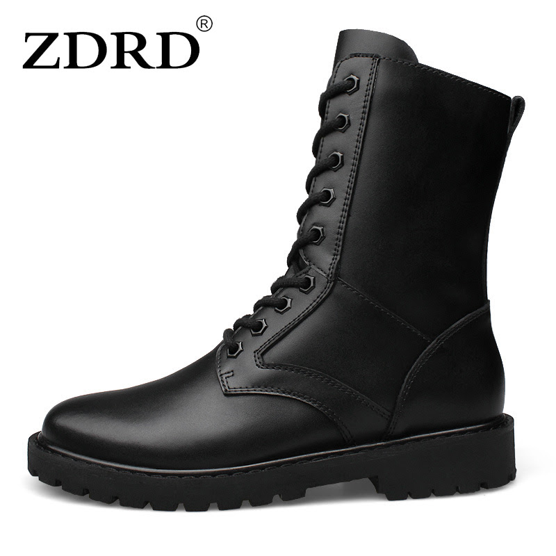 high top biker boots