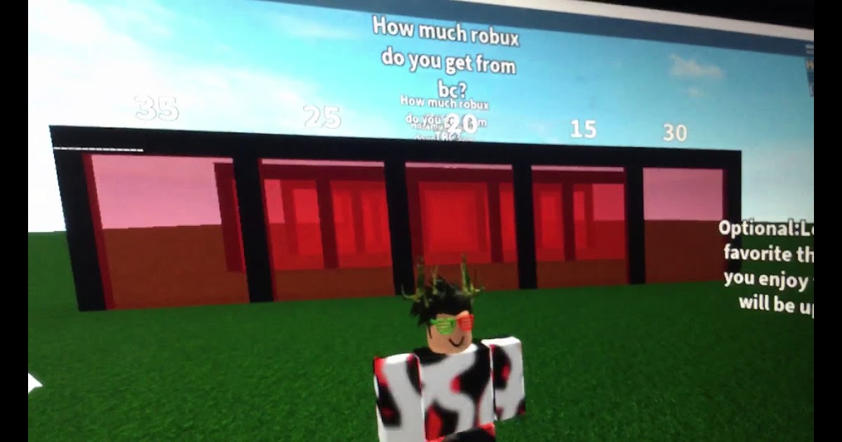 robux proprofs bux