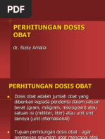Contoh Soal Perhitungan Dosis Obat Pdf - Pengenalan Resep - 1 mg, dm