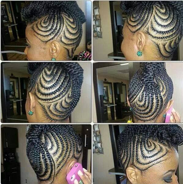 afro natural hair braids cane rolls (7)