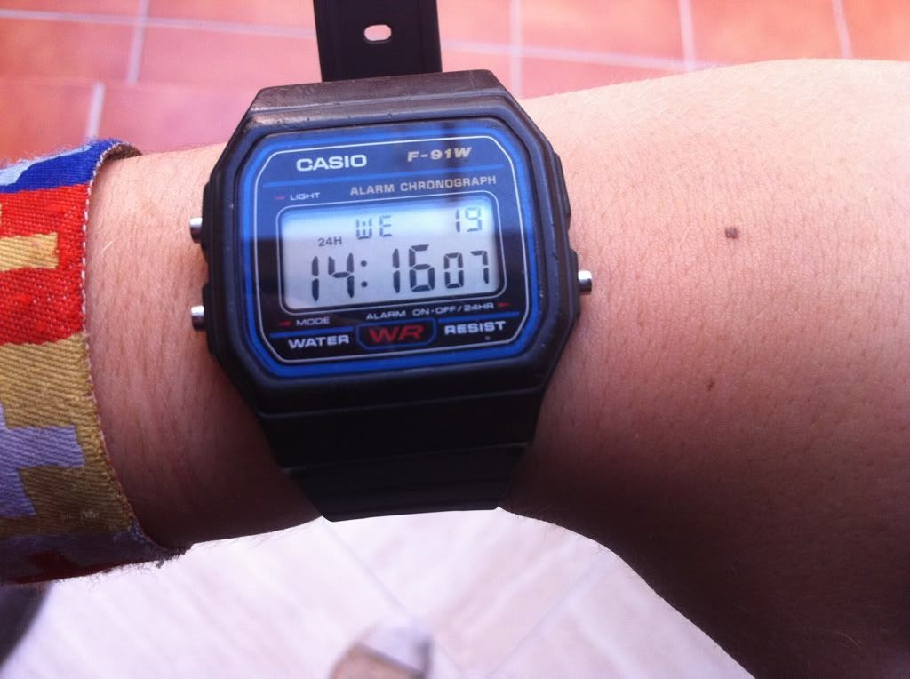 casio a168 wem