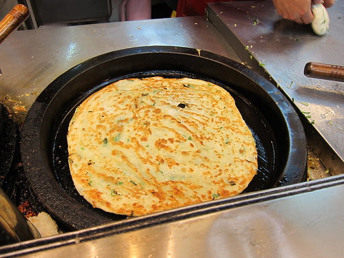 scallion cake taipei taiwan
